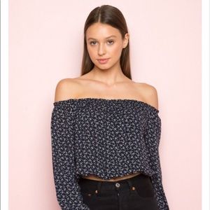 Brand new!! Brandy Melville off the shoulder top